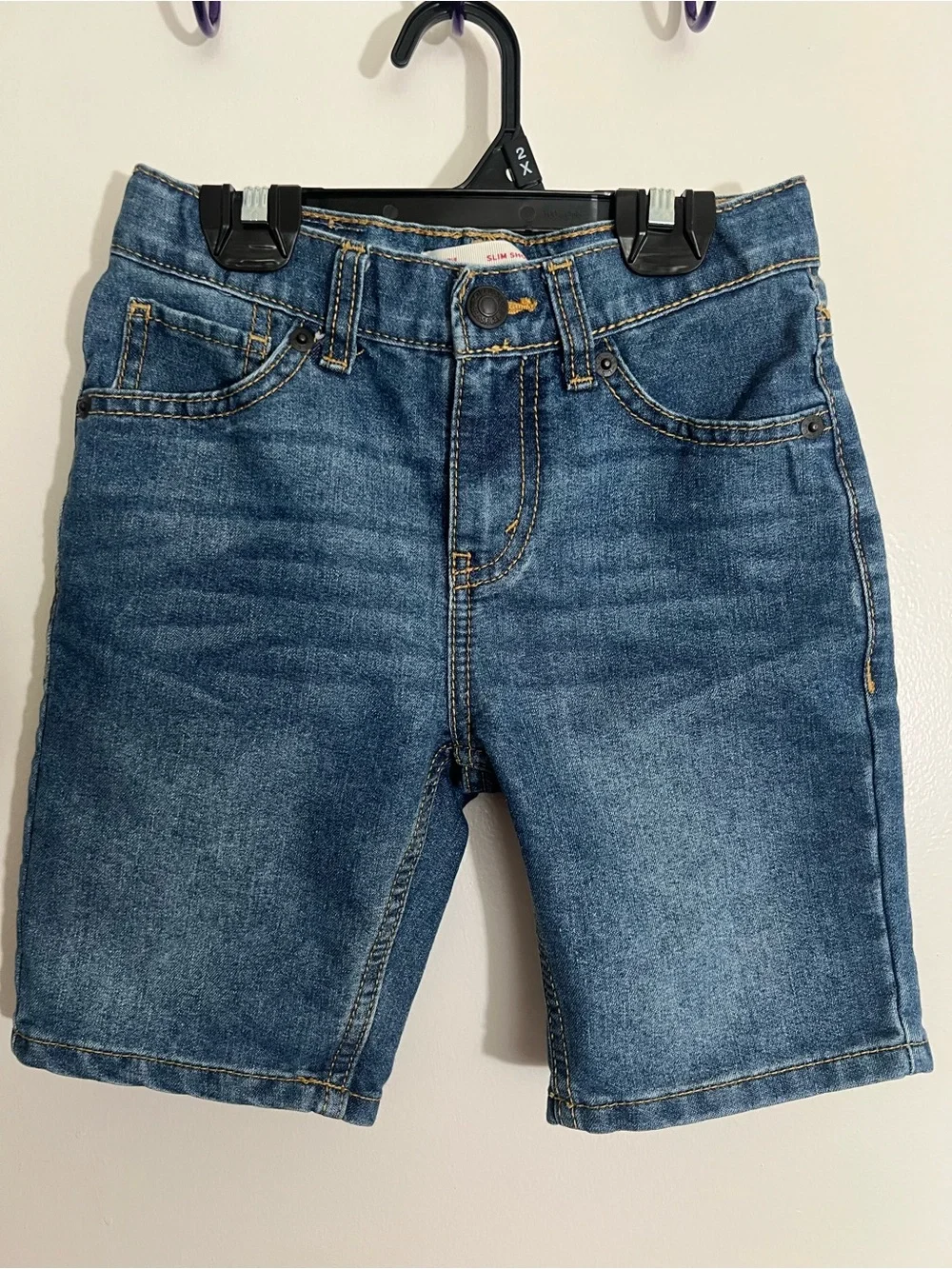 Levi's Boys Blue Denim Shorts